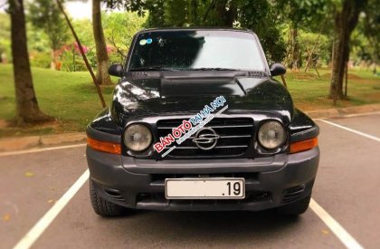Ssangyong Korando TX5 2004 - Bán ô tô Ssangyong Korando đời 2004, màu đen, xe nhập số tự động