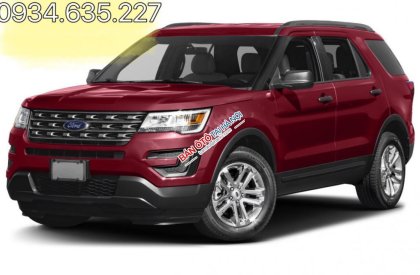 Ford Explorer Limitted 2016 - Cần bán Ford Explorer năm 2016 màu đỏ, 2 tỷ 180 triệu, xe nhập. Có sẵn xe. Liên hệ: 0934.635.227