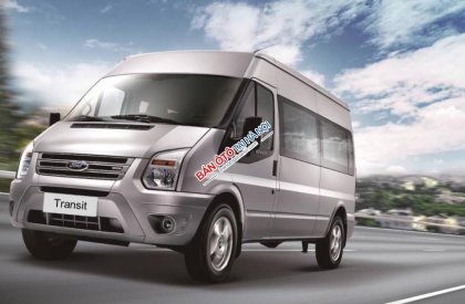 Ford Transit Mid 2016 - Cần bán Ford Transit đời 2016 màu bạc, giá chỉ 800 triệu, nhập khẩu