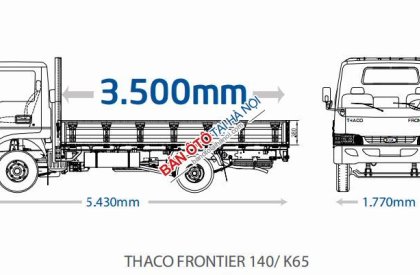 Thaco K165  2016 - Cần bán Thaco Kia K165, K190, F125, F140 đời 2016, màu xanh lam, giá chỉ từ 100 triệu