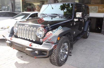 Jeep Wrangler Rubicon 2015 - Cần bán Jeep Wrangler Rubicon đời 2015, màu đen, xe nhập