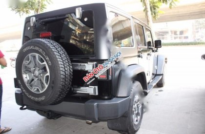 Jeep Wrangler Rubicon 2015 - Cần bán Jeep Wrangler Rubicon đời 2015, màu đen, xe nhập