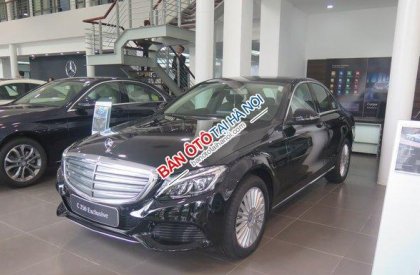 Mercedes-Benz C250  AT 2017 - Cần bán Mercedes C250 AT đời 2017, màu đen, xe nhập