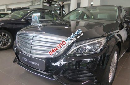 Mercedes-Benz C250  AT 2017 - Cần bán Mercedes C250 AT đời 2017, màu đen, xe nhập
