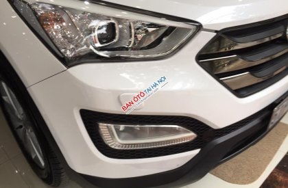 Hyundai Santa Fe CRDi 2014 - Bán Hyundai Santa Fe CRDi 2015, màu trắng