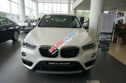 BMW X1 Driver 18i AT 2017 - Euro Auto BMW 4S Long Biên bán xe BMW X1 Driver 18i AT đời 2017, màu trắng, nhập khẩu