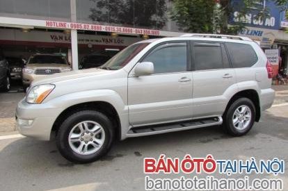 Lexus GX470 2005 - Cần bán Lexus GX470 sản xuất 2005, màu bạc