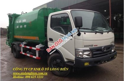 Hino 300 Series 2017 - Xe cuốn ép rác Hino WU342L 2,5-3 tấn 6m3 2016, 2017