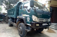 Asia Xe tải 2013 - Bán 1 xe tải ben cũ 2 cầu 6 tấn Trường Hải đời 2014 thùng cao