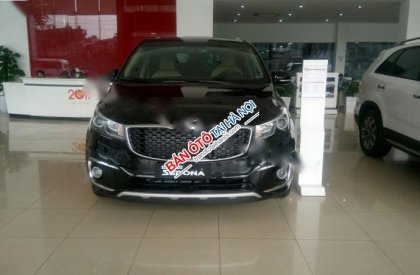 Kia Sedona DAT 2017 - Bán xe Kia Sedona DAT đời 2017, màu đen