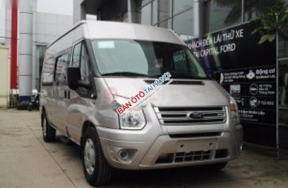 Ford Transit LUX 2017 - Cần bán Ford Transit LUX đời 2017, màu bạc