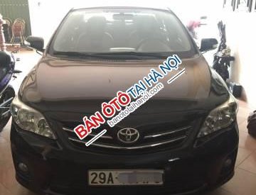 Toyota Corolla   2012 - Chính chủ bán xe Corolla Altis 2012 màu đen, biển số Hà Nội