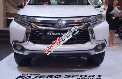 Mitsubishi Pajero Sport GLS 2017 - Pajero Sport 2017 KM lên đến 80 triệu, trả góp đến 85%, xe đủ màu giao ngay