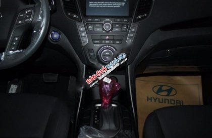 Hyundai Santa Fe 2.4 AT 2 WD 2017 - Cần bán Hyundai Santa Fe 2.4 AT 2 WD đời 2017, màu nâu, nhập khẩu nguyên chiếc