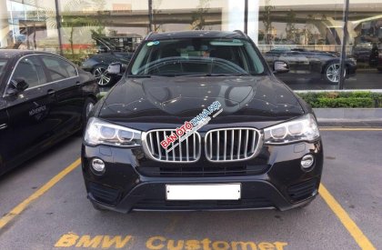 BMW X3  20i 2016 - Bán xe BMW X3 2016 màu đen máy xăng 2.0L Turbo nhập khẩu nguyên chiếc. Bán xe trả góp, giao xe ngay