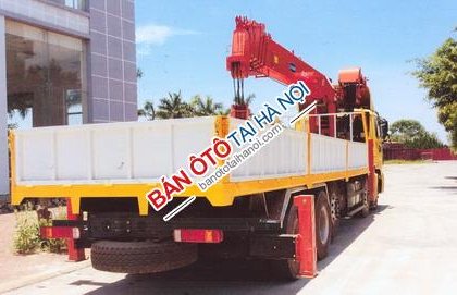 Thaco AUMAN C34 2016 - Bán xe cẩu tự hành 15 tấn Auman C34, gắn cẩu Kanglim KS5206