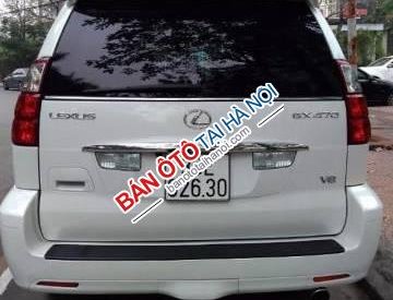 Lexus GX470 470 2009 - Gia đình bán Lexus GX470 2009, màu trắng, xe nhập