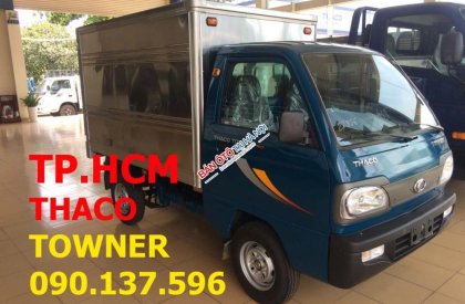 Thaco TOWNER 750A 2016 - TP. HCM Thaco Towner 750A đời 2016, thùng kín inox 430