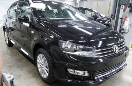Volkswagen Polo 2017 - Cần bán Volkswagen Polo đời 2017, màu đen, nhập khẩu chính hãng, 690 triệu