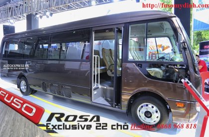 Hãng khác Xe du lịch 2017 - Cần bán xe khách 22 chỗ Fuso Rosa 22 ghế Nhật Bản, 2017 giá tốt