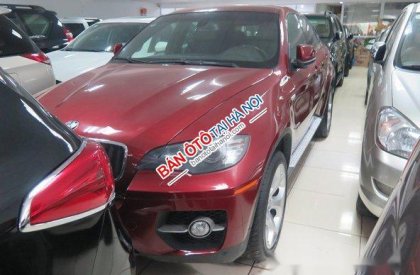 BMW X6  AT 2008 - Bán xe cũ BMW X6 AT đời 2008, màu đỏ, nhập khẩu