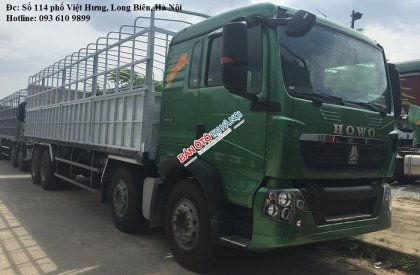 Howo Xe ben  T5G 2017 - Bán xe tải Howo 4 chân 17.9 tấn 2017