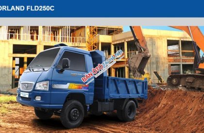 Thaco FORLAND FLD250C 2017 - Bán ô tô Thaco Forland FLD250C 2017, màu xanh lam, 245 triệu