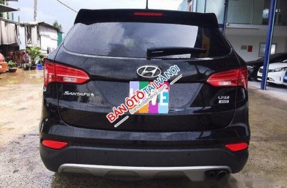 Hyundai Santa Fe CRDi 2015 - Cần bán Hyundai Santa Fe CRDi đời 2015, màu đen như mới