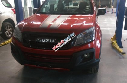 Isuzu Dmax LS 2017 - Bán Isuzu Dmax 2.5 (4x4) MT LS đời 2017, màu đỏ, nhập khẩu, giá 660tr