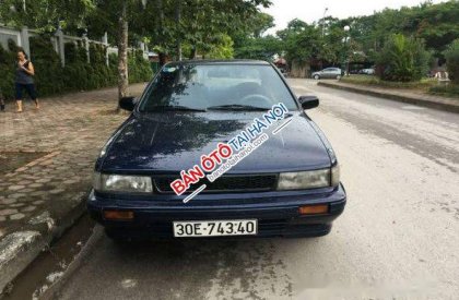 Nissan Bluebird  MT 1992 - Bán ô tô Nissan Bluebird MT năm 1992 màu xanh, số sàn