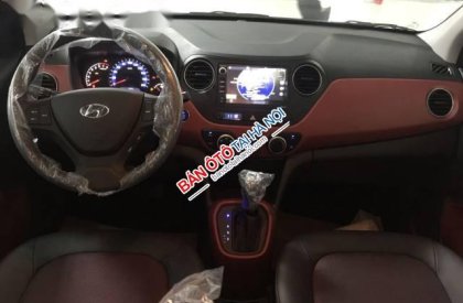 Hyundai Grand i10 1.2AT   2017 - Cần bán xe Hyundai Grand i10 1.2AT đời 2017, màu xanh lục