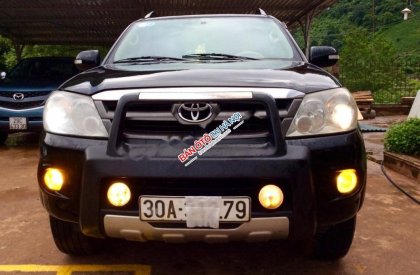 Toyota Fortuner SR5 2007 - Cần bán Toyota Fortuner SR5 đời 2007, màu đen, nhập khẩu