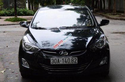 Hyundai Elantra GLS 2013 - Cần bán gấp Hyundai Elantra GLS sản xuất 2013, màu đen, nhập khẩu Hàn Quốc xe gia đình