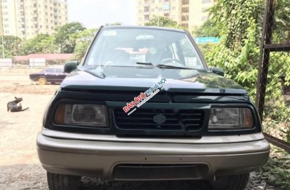 Suzuki Vitara 4x4MT 2005 - Cần bán xe Suzuki Vitara MT 4x4 đời 2005, màu xanh lam như mới