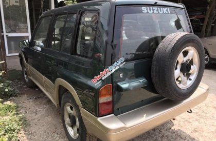 Suzuki Vitara 4x4MT 2005 - Cần bán xe Suzuki Vitara MT 4x4 đời 2005, màu xanh lam như mới