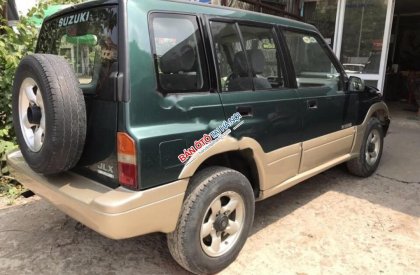 Suzuki Vitara 4x4MT 2005 - Cần bán xe Suzuki Vitara MT 4x4 đời 2005, màu xanh lam như mới