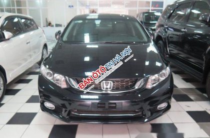 Honda Civic    AT 2015 - Bán Honda Civic AT đời 2015, màu đen, giá tốt