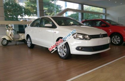 Volkswagen Polo  AT 2017 - Bán xe Volkswagen Polo AT đời 2017, màu trắng