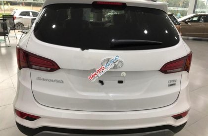 Hyundai Santa Fe CRDI 2017 - Bán xe Hyundai Santa Fe CRDI đời 2017, màu trắng, nhập khẩu chính hãng