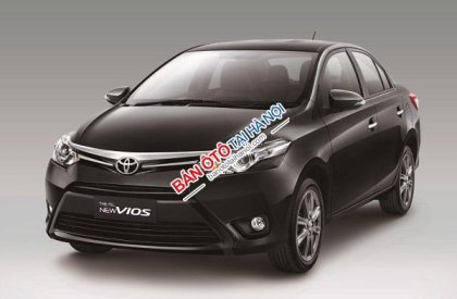 Toyota Vios J 2014 - Cần bán gấp Toyota Vios J đời 2014, màu đen xe gia đình, giá chỉ 420 triệu