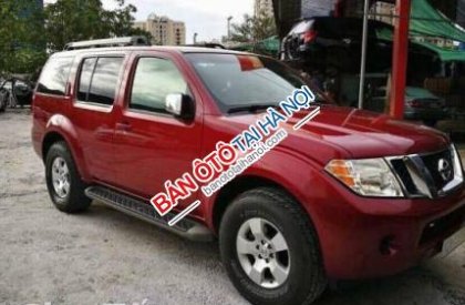 Nissan Pathfinder   4.0 AT  2008 - Cần bán xe Nissan Pathfinder 4.0 AT đời 2008, màu đỏ, nhập khẩu, giá tốt