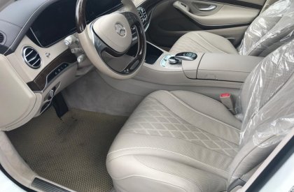 Mercedes-Benz S500 L 2016 - Bán Mercedes S500L màu trắng sản xuất 2016, đăng ký 2016 tên cty