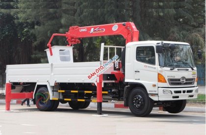 Hino 500 Series 2017 - Bán xe cẩu tự hành 5 tấn Unic, xe tải cẩu 5 tấn