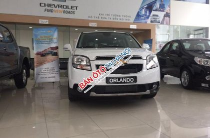 Chevrolet Orlando LT  2017 - Cần bán gấp Chevrolet Orlando LT 2017, màu trắng, giá thương lượng- Liên hệ 0938 900 820