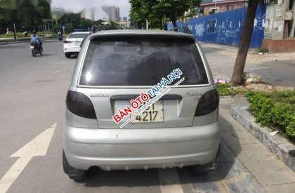 Daewoo Matiz MT 2003 - Bán ô tô Daewoo Matiz MT đời 2003, màu bạc xe gia đình, giá chỉ 58 triệu