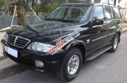 Ssangyong Musso 2004 - Cần bán lại xe Ssangyong Musso 2004, màu đen, nhập khẩu nguyên chiếc số tự động, giá tốt
