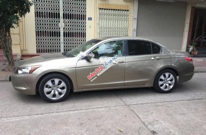 Honda Accord EX 2008 - Chính chủ bán Honda Accord EX 2008, màu vàng, nhập khẩu