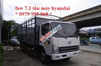 FAW FRR 2017 - Bán xe Faw 7.3 tấn máy Hyundai thùng dài 6M25, giá tốt liên hệ 0979 995 968