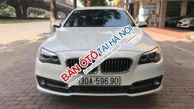 BMW 4 Series 2014 - Cần bán xe BMW 5 Series 520i đời 2014, màu trắng chính chủ