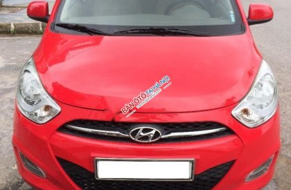 Hyundai i10 2011 - Cần bán xe Hyundai i10 đời 2011, màu đỏ, nhập khẩu số tự động